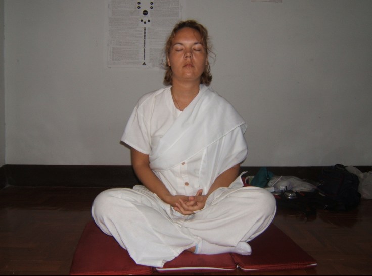 Meditation - me in sitting pose 2